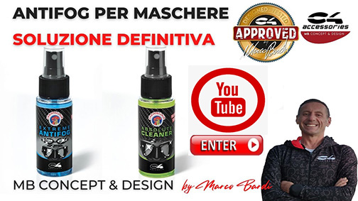 BOTTONE ANTIFOG per youtube